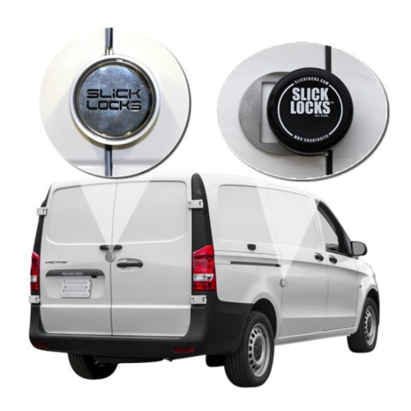 Slick Locks SlickLocks: Mercedes Metris w/Double Sliding Doors Complete Turn Key Kit - 2015 - Present SLL-MET-FVK-DBL-SLIDE-TK